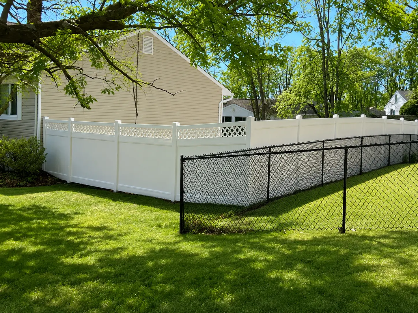 Chain Link Fencing installed by Fred's Fence