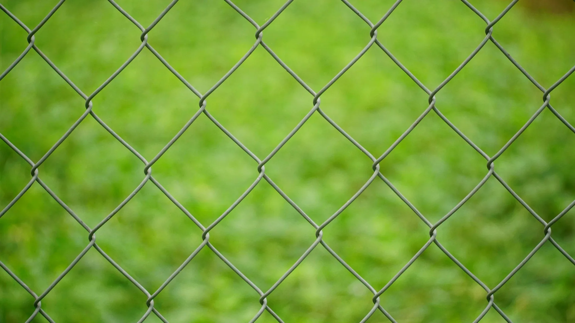 Chain link fence installation