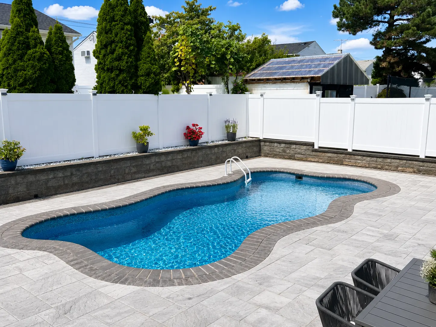 Pool Code Fencing installed by Fred's Fence